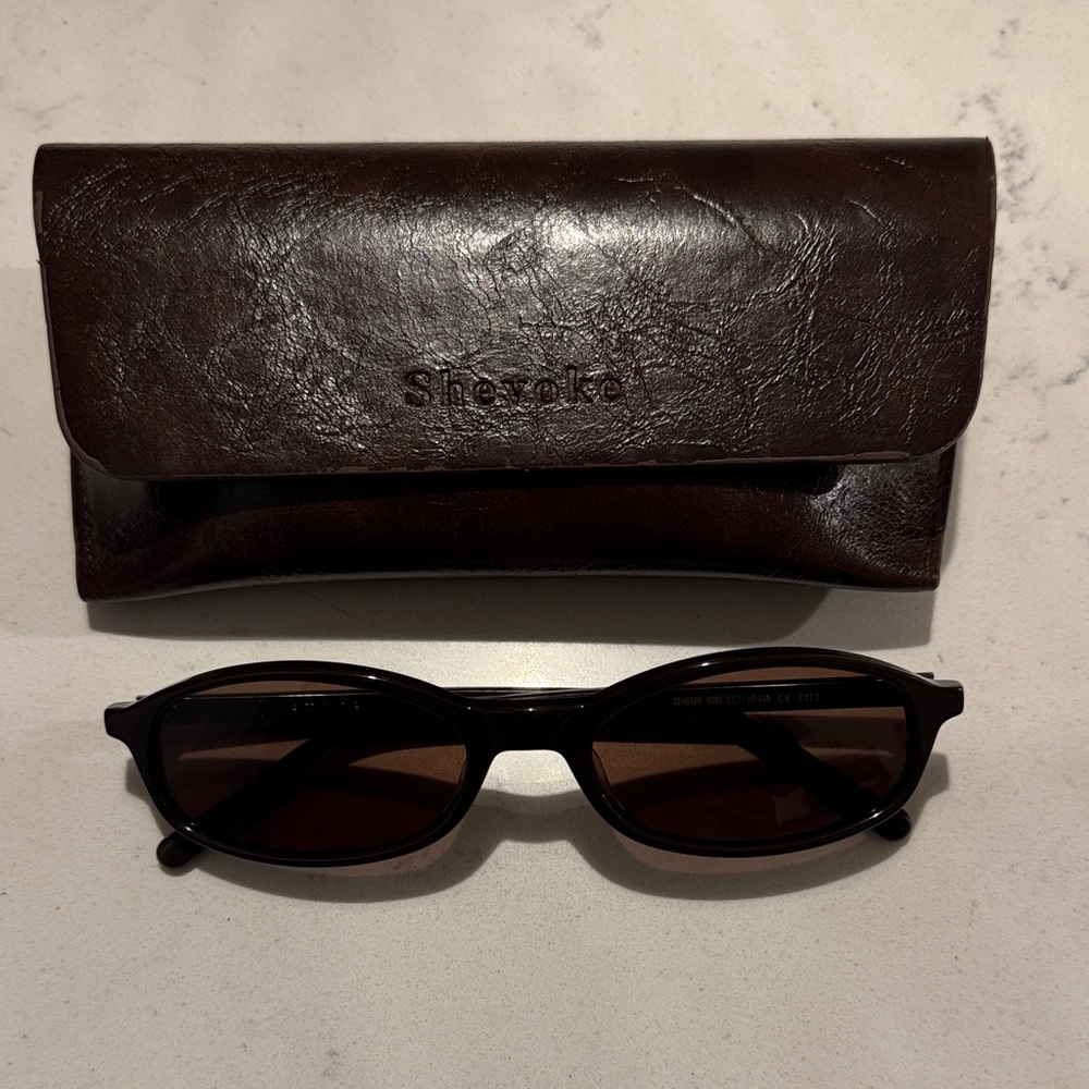 Shevoke Brown Gini Sunglasses